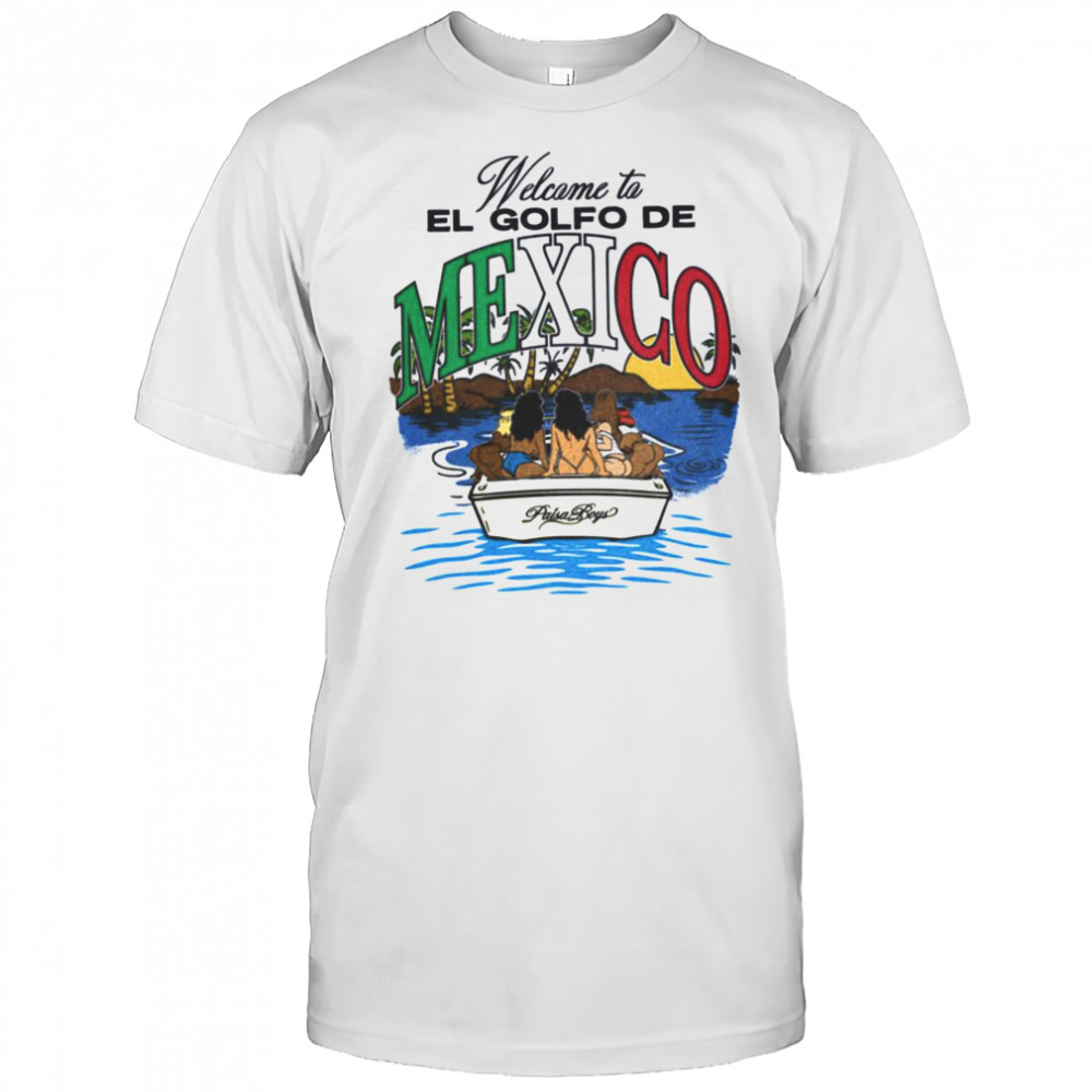 Welcome to El Golfo De Mexico Paisa Boys T Shirt