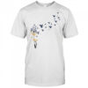 West Virginia Mountaineers Heart Dandelion shirt