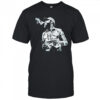 Western Cowboy Post Malone Smoking Graphic vintage shirt