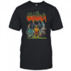 Wharflurch Psychedelic Fright Skeleton T-shirt