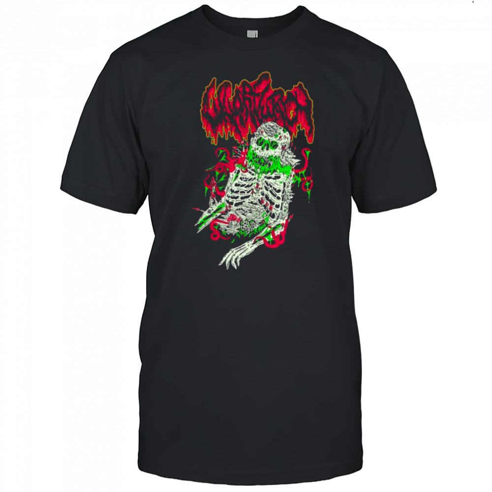 Wharflurch Shroomguy Skeleton T-shirt