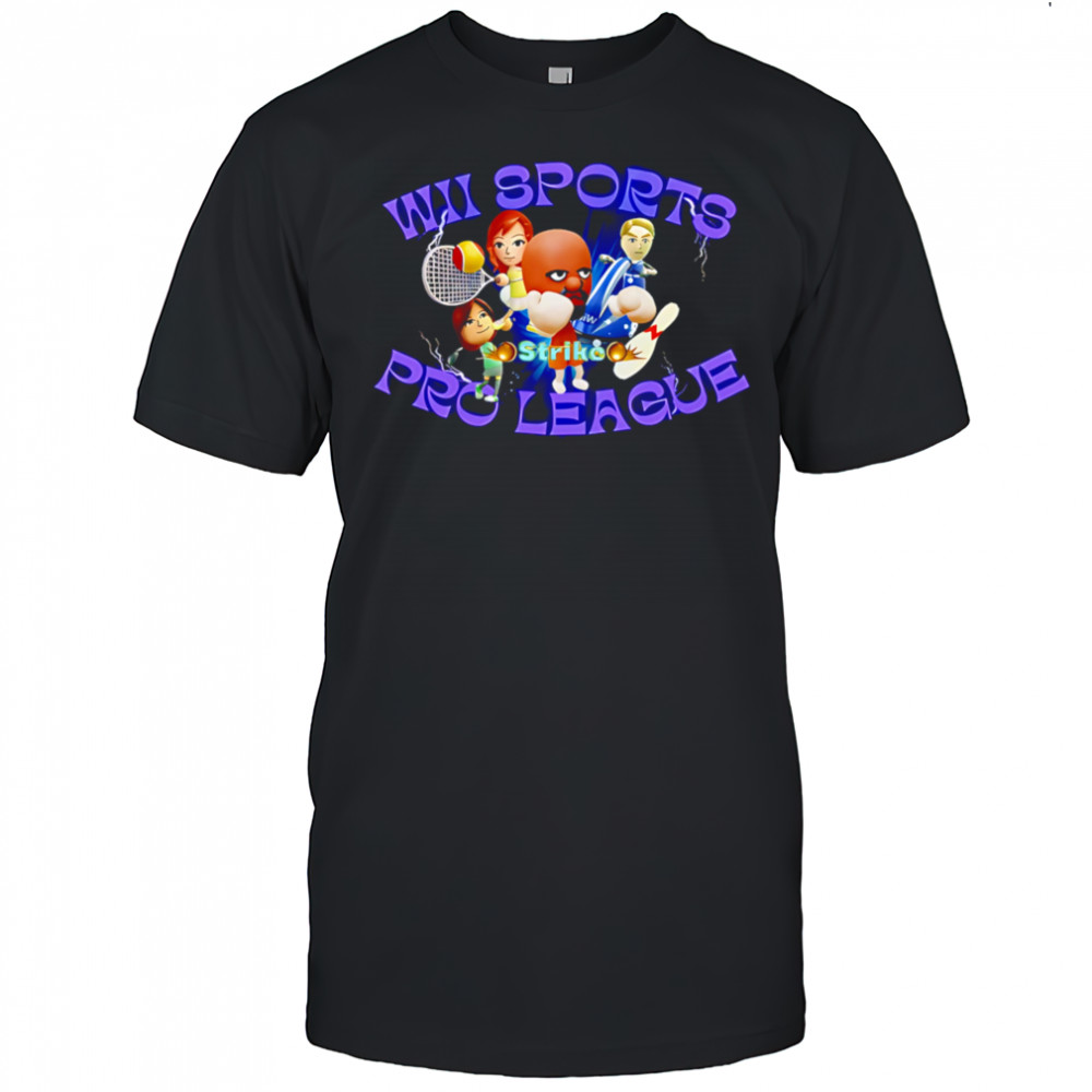 Wii Sports Strike Pro League shirt