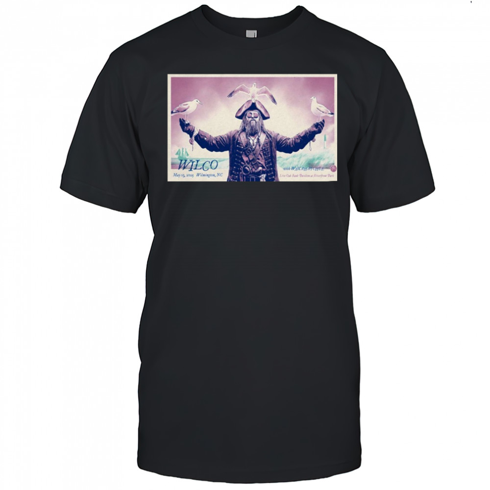 Wilco Live Oak Bank Pavilion at Riverfront Park Wilmington NC May 13 2025 Tour t-shirt