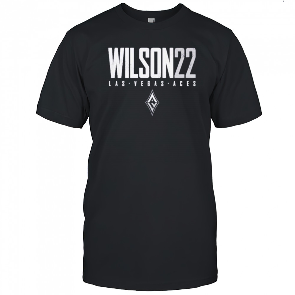 Wilson 22 A’ja Wilson Las Vegas Aces shirt