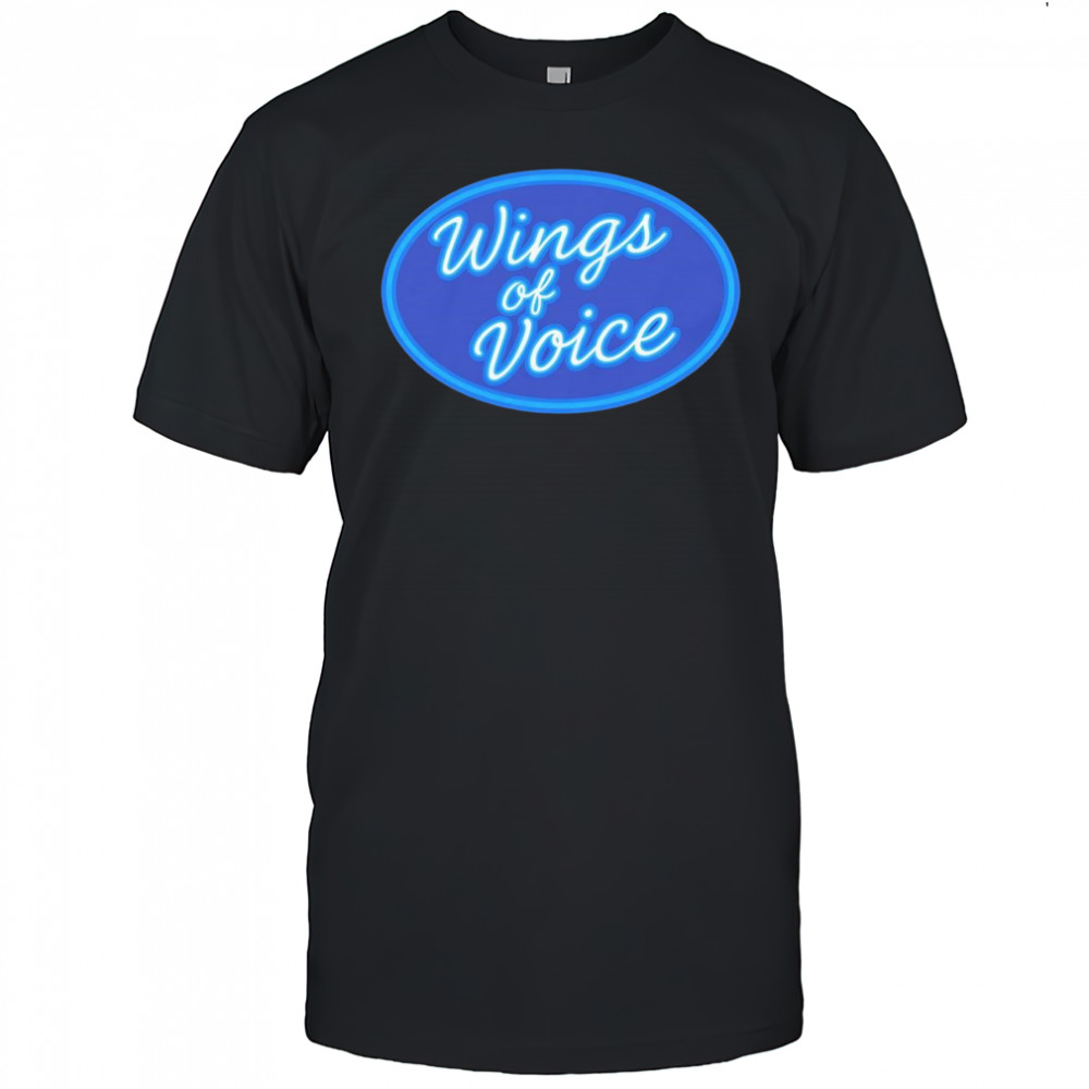 Wings of voice shirt