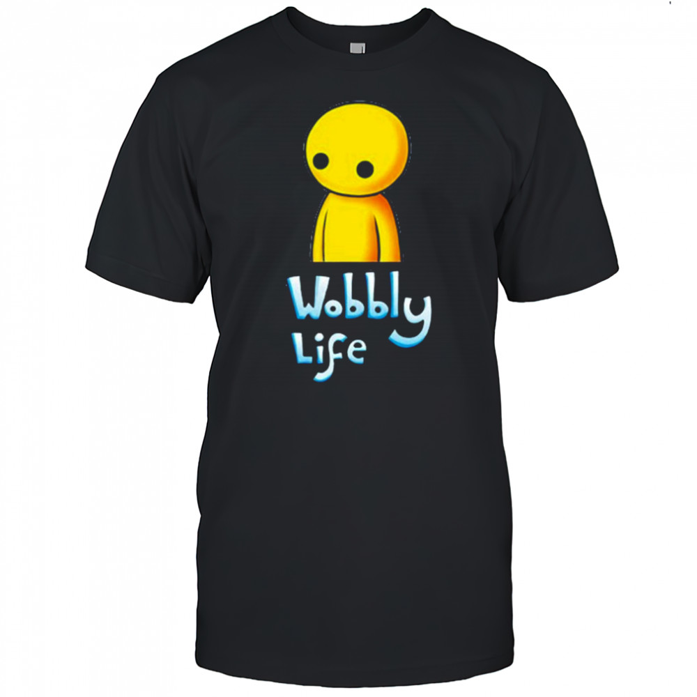 Wobbly Life Plain Wobbly Logo T-Shirt