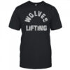 Wolves Lifting Retro T-Shirt