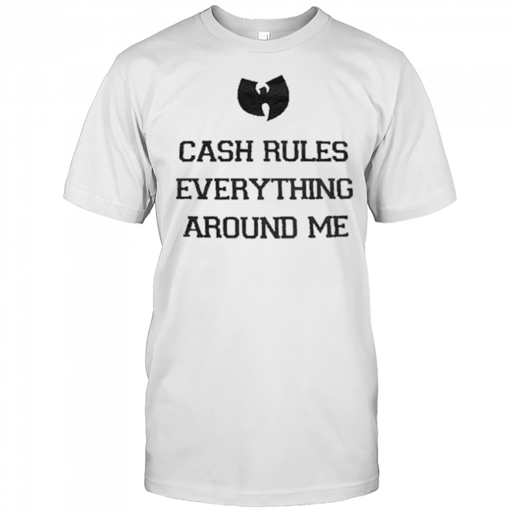 Wu-Tang Clan Cash Rules Everything Around Me T-shirt