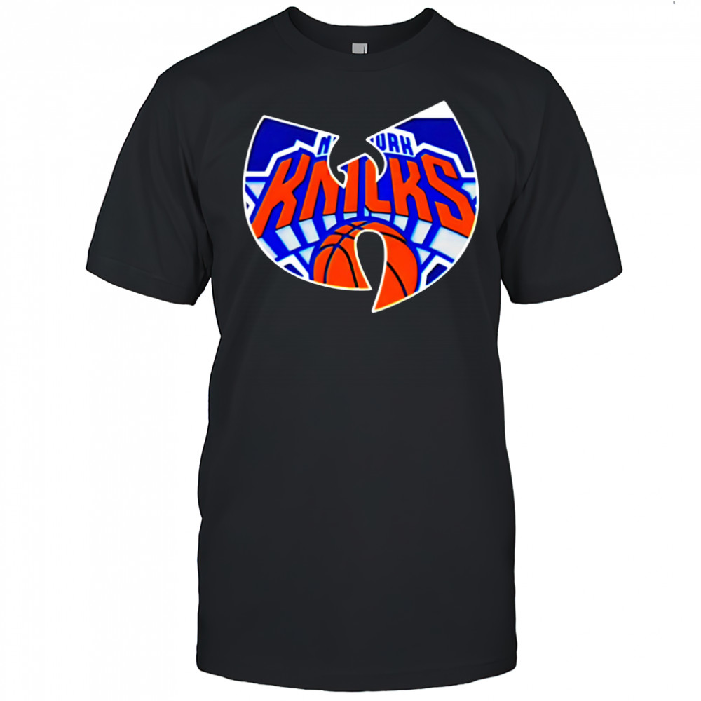 Wu Tang New York Knicks Basketball logo shirt
