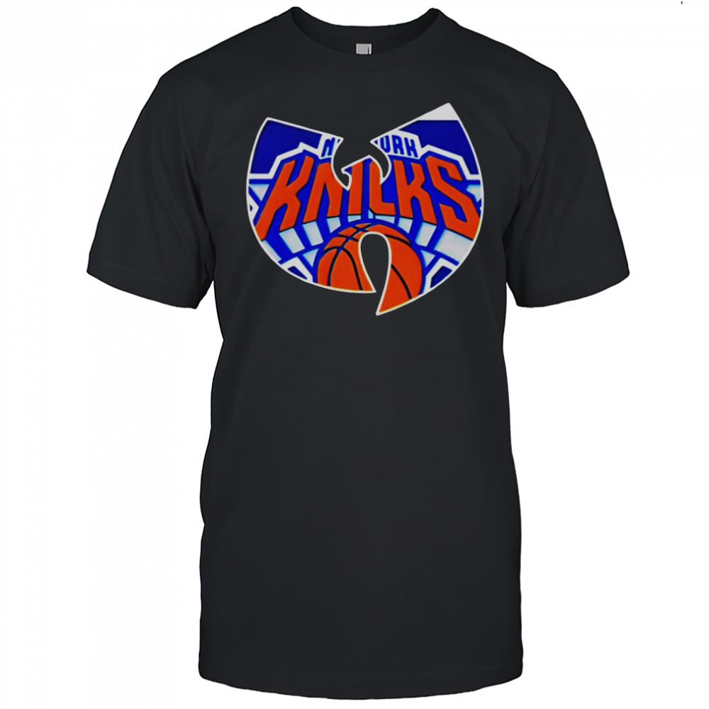 Wu Tang New York Knicks Basketball Logo T-Shirt