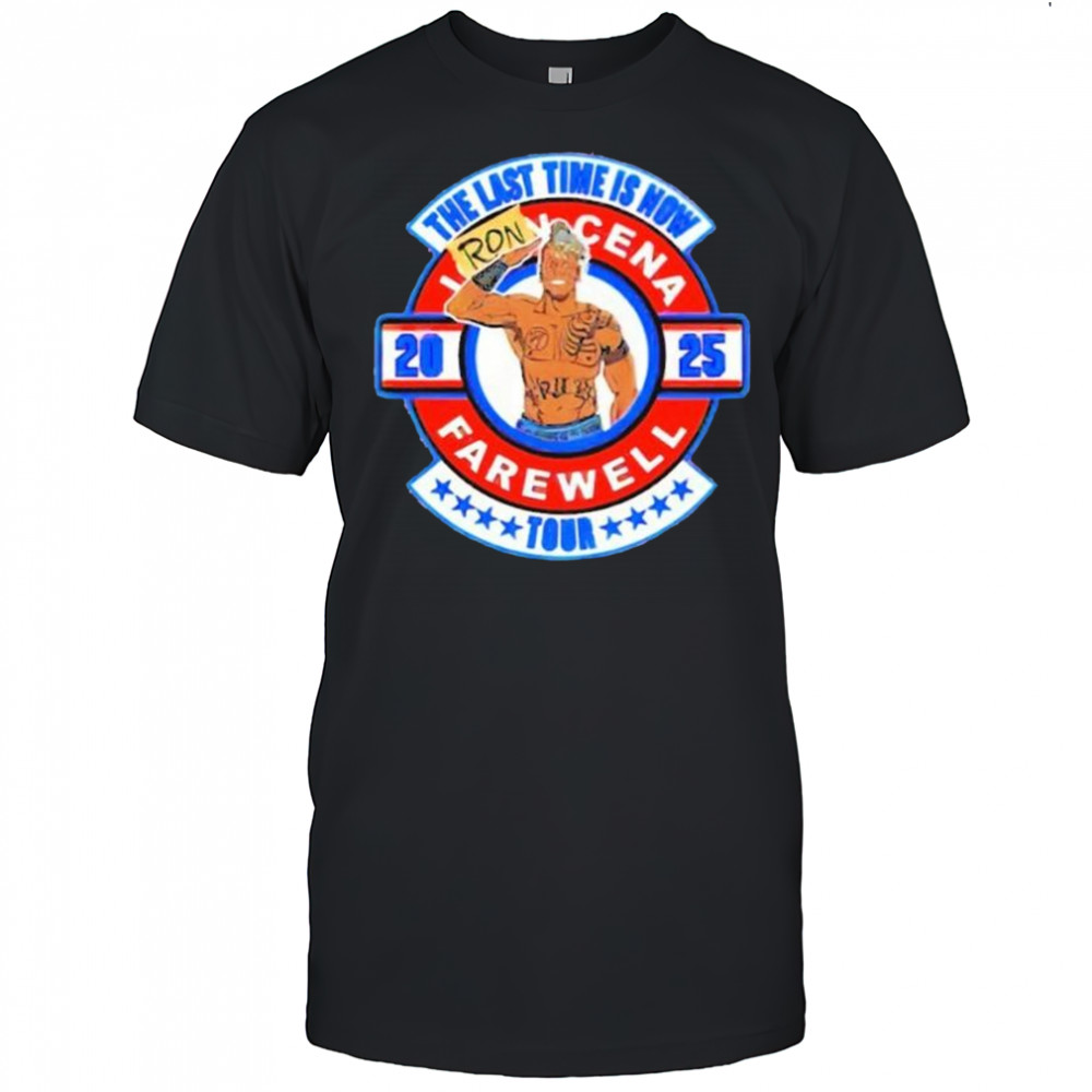 WWE R-Truth Ron Cena The Last Time Is Now Farewell Tour 2025 t-shirt