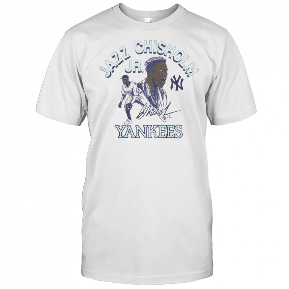 Yankees Jazz Chisholm Jr. Signature T-Shirt
