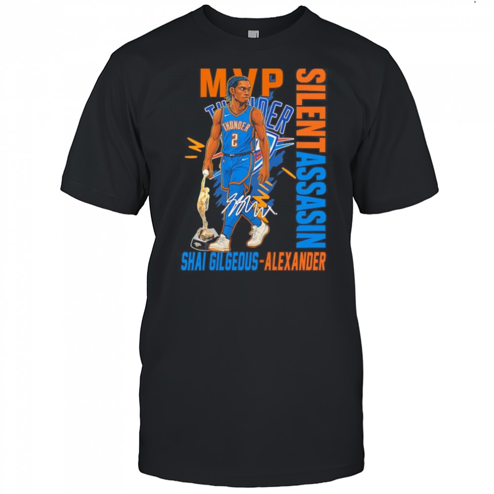 2025 MVP Shai Gilgeous-Alexander Silent Assassin shirt