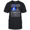 2025 Paris Saint-Germain Champions UEFA Champions League thank you for the memories shirt