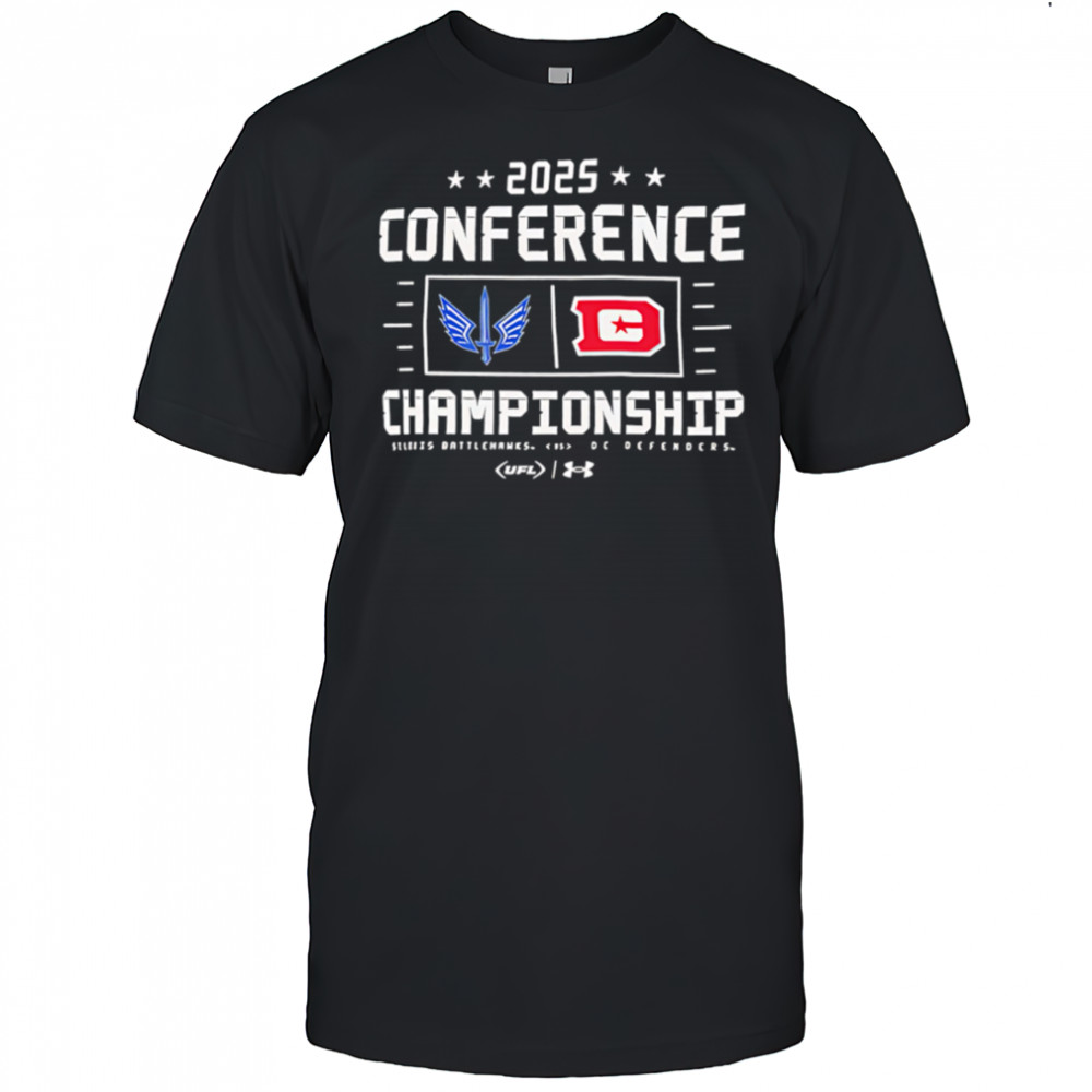 2025 XFL Conference Championship shirt