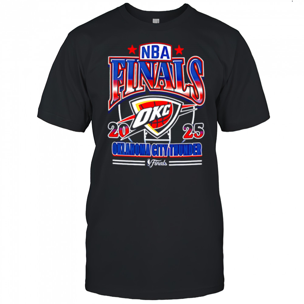 47 Oklahoma City Thunder Blue 2025 Finals Participant shirt