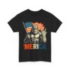 4th of July Bigfoot American Flag Merica Shirt, Fourth of July Patriotic Shirt