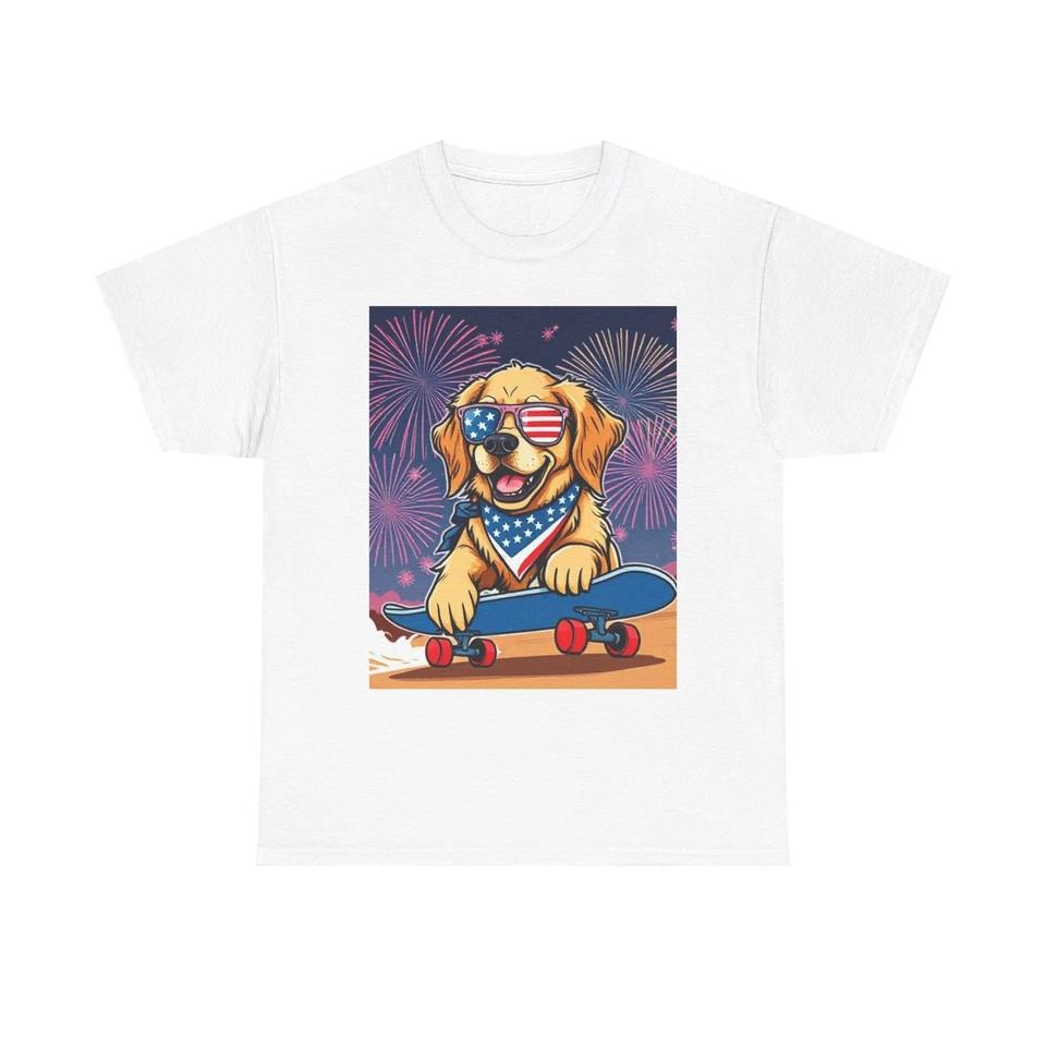 4th of July tee- USA Independence day T-shirt- funny patriotic unisex T-shirt