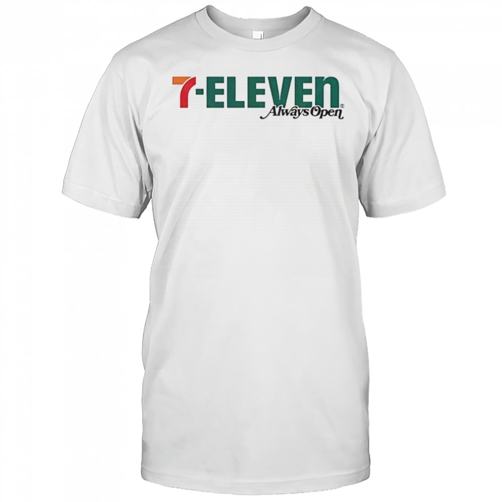 7 Eleven Always Open Logo T-Shirt