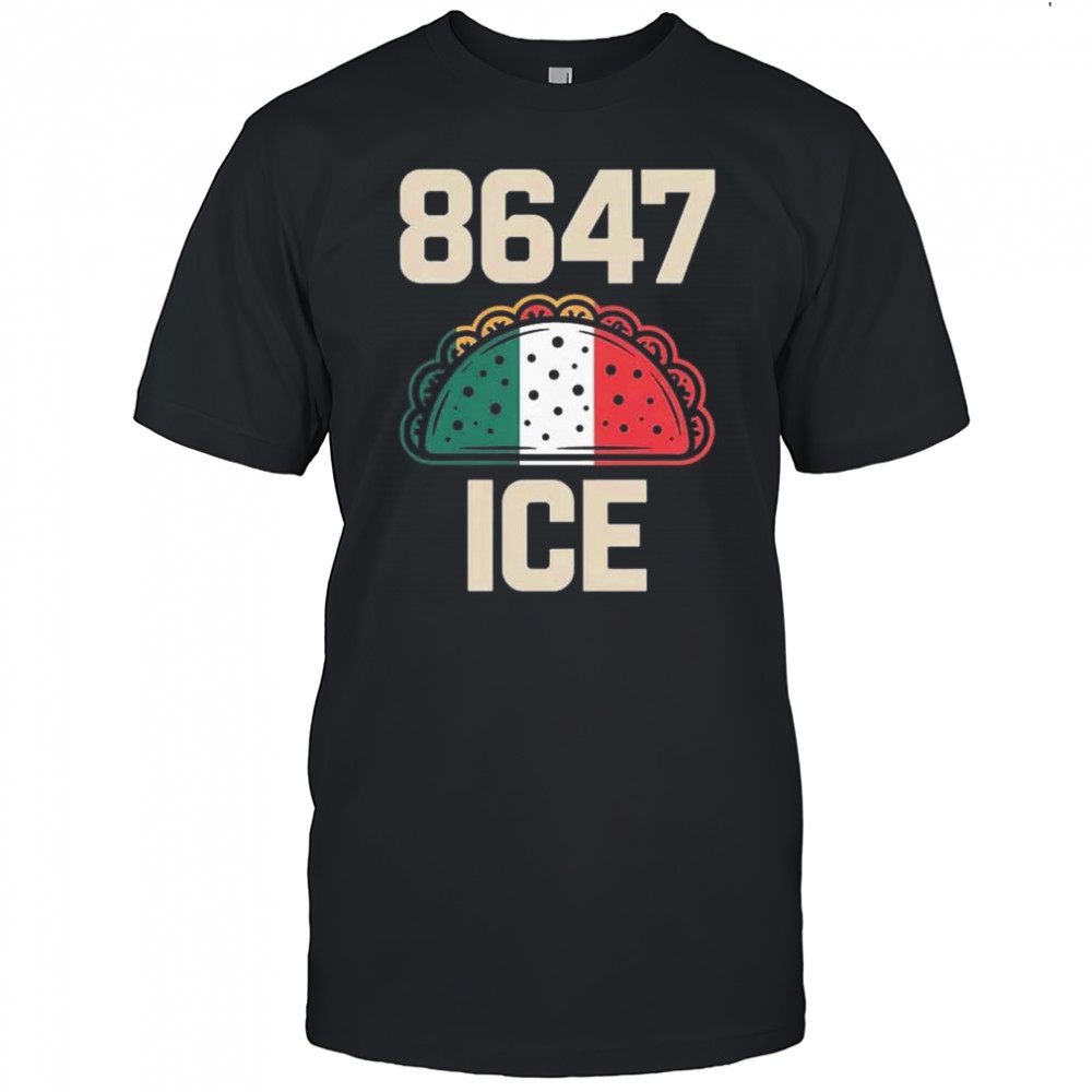 8647 ICE Funny Taco Shell Shirt