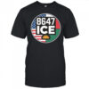 8647 ICE Taco Funny America Mexico Flag Shirt