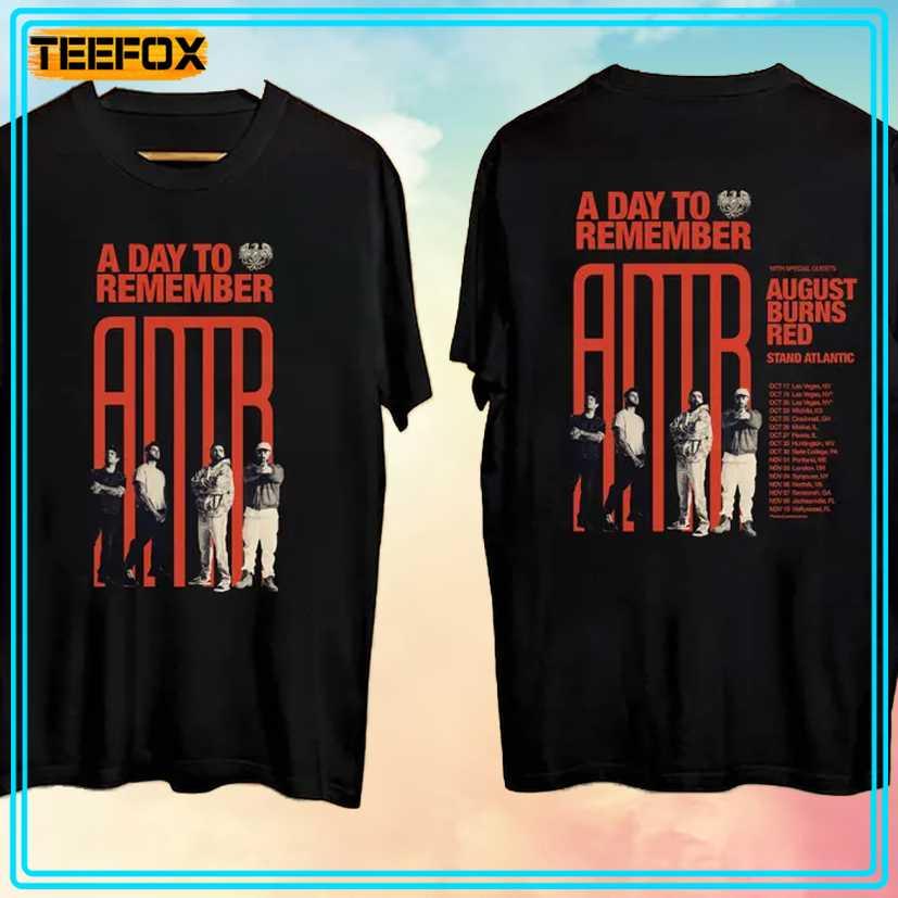 A Day To Remember Fall Tour 2024 ADTR Band T-Shirt