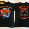 ACDC Monsters Of Rock Tour Donington Park 1991 T-Shirt