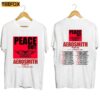 Aerosmith 2023-2024 Peace Out Farewell Tour with The Black Crowes Short-Sleeve T-Shirt