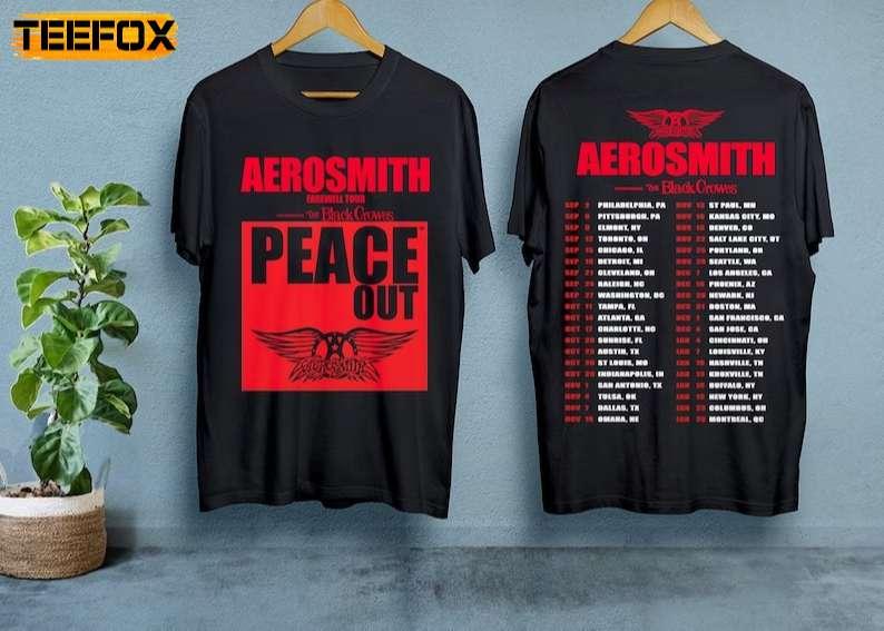 Aerosmith 2023-2024 Peace Out Short-Sleeve T-Shirt