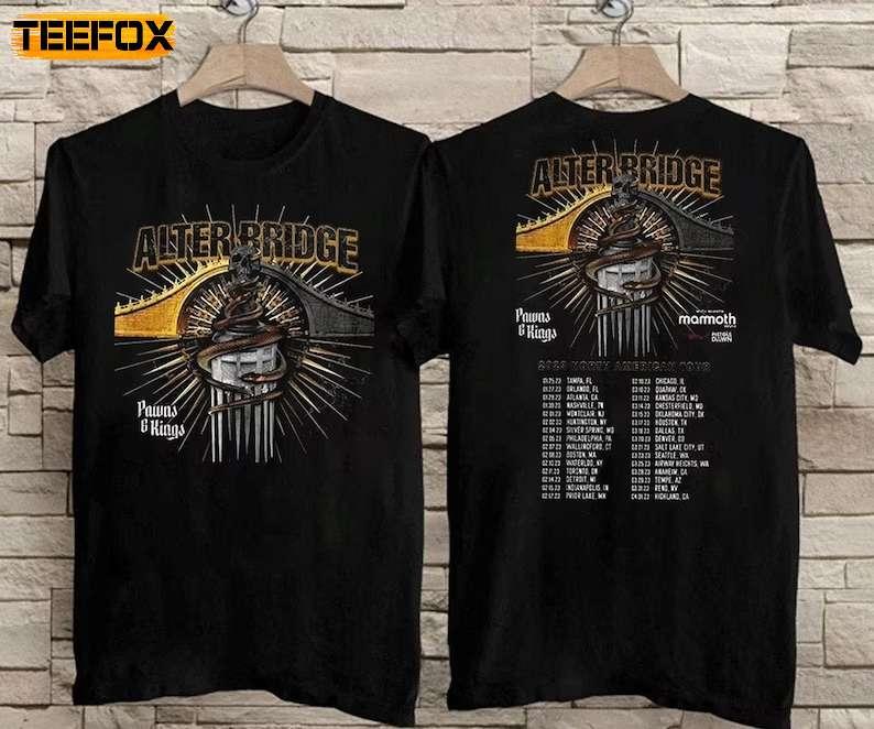 Alter Bridge Pawns and Kings North America Tour Concert 2023 Classic T-Shirt