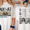 Aly And Aj With Love From Tour 2023 Short-Sleeve T-Shirt