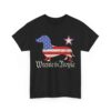 American 4th Of July Dachshund Lover Shirt Weenie The People T-Shirt