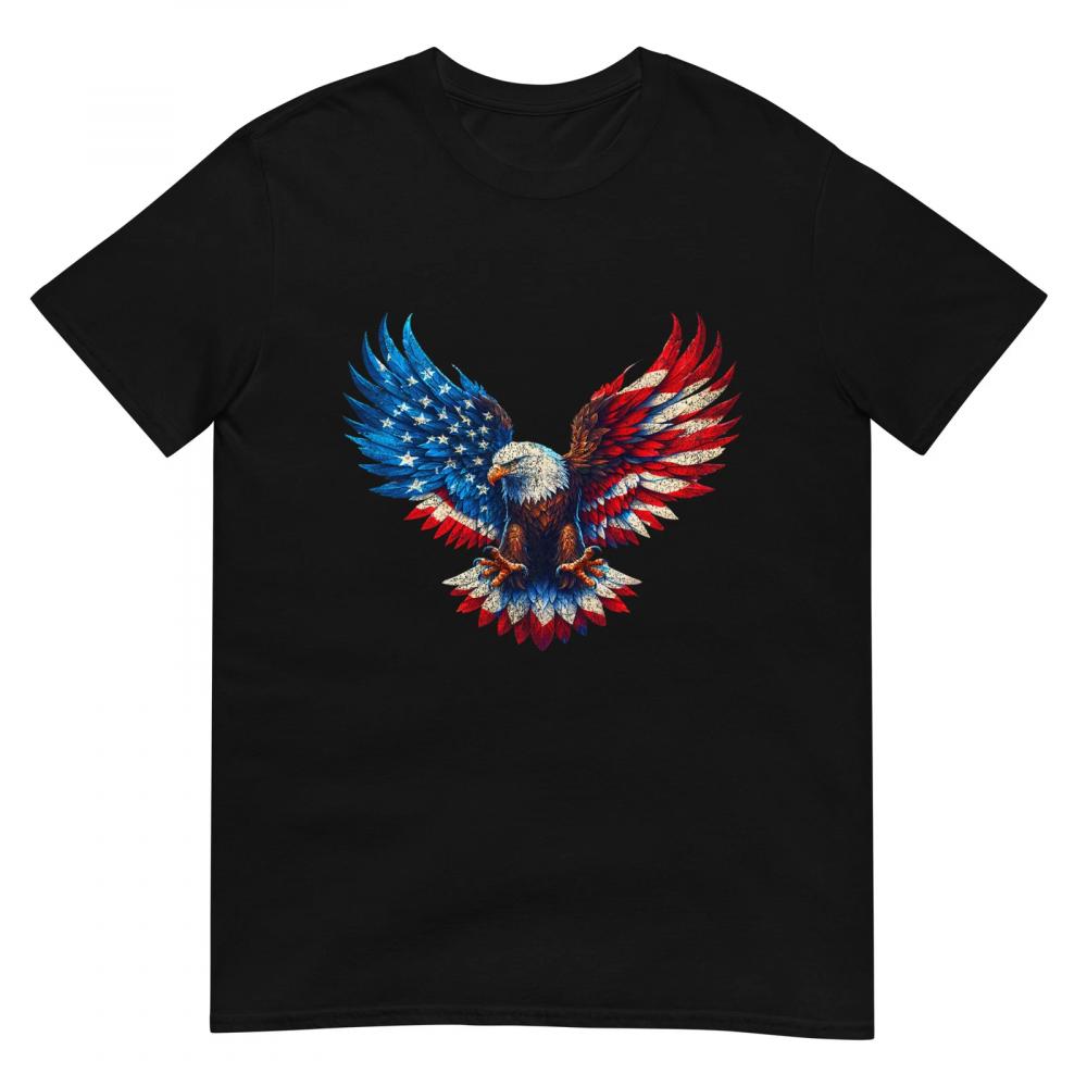 American Flag Bald Eagle Patriotic Eagle 4th of July USA T-Shirt American Flag Bald Eagle Patriotic Eagle 4th of July USA T-Shirt