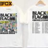 Black Flag The So-Cal Punk Invasion Tour T-Shirt