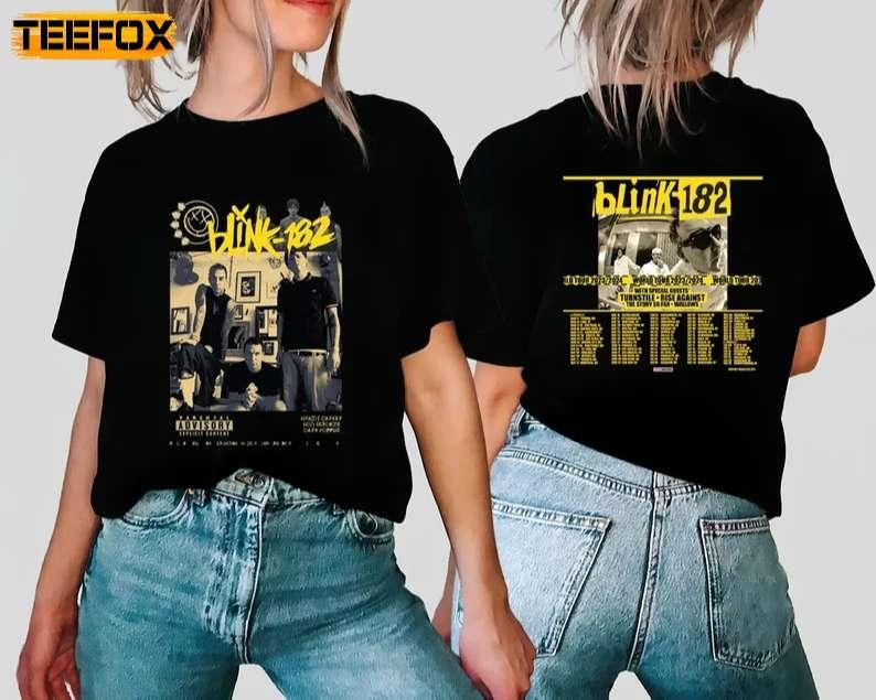 Blink 182 Band Tour 2023-2024 Short-Sleeve T-Shirt