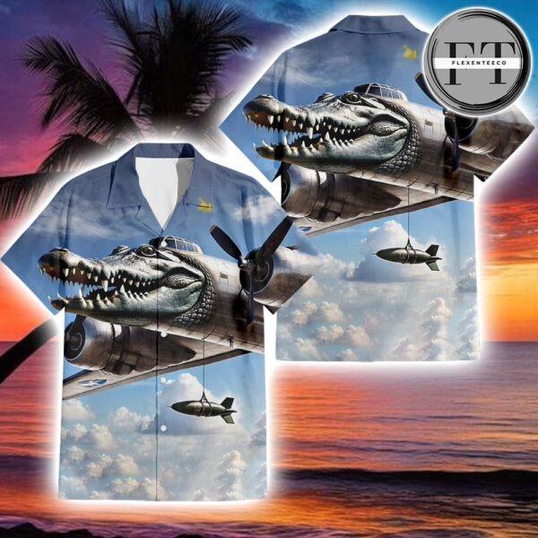 Bombardiro Crocodilo Italian Brandnot Crocodile Plane Meme 2025 Summer Hawaiian Shirt Bombardiro Crocodilo Italian Brandnot Crocodile Plane Meme 2025 Summer Hawaiian Shirt