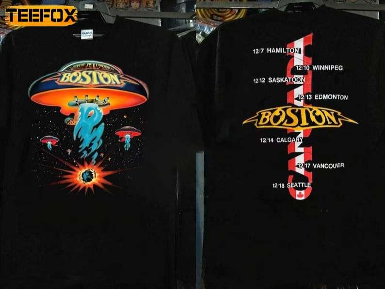 Boston Canadian Tour 1976 Short-Sleeve T-Shirt