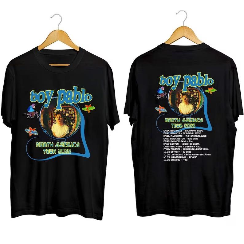 Boy Pablo North America Tour Concert 2023 Short-Sleeve T-Shirt