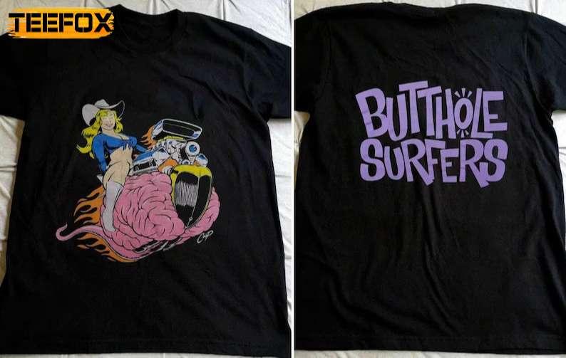 Butthole Surfers Independent Worm Saloon Tour 1993 Retro T-Shirt