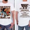 Chris Brown Breezy Bowl XX Stadium World Tour Merch T-Shirt