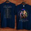 Coldplay Music Of The Spheres American Tour Dates T-Shirt 2022