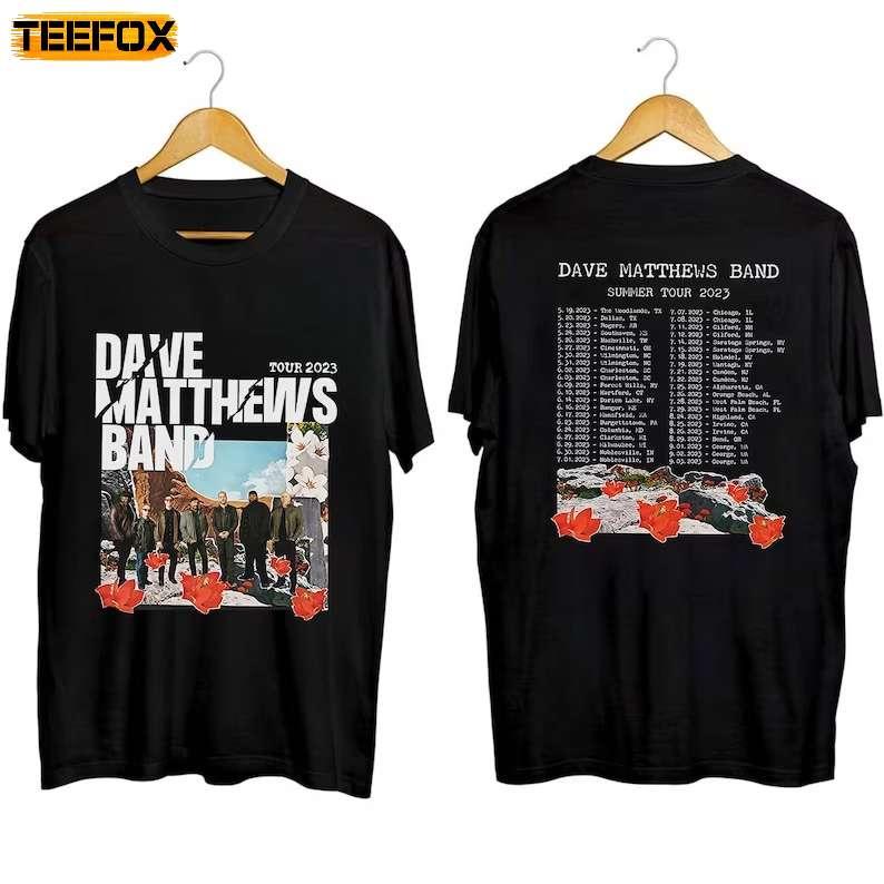 Dave Matthews Band Summer Tour 2023 Concert Short-Sleeve T-Shirt