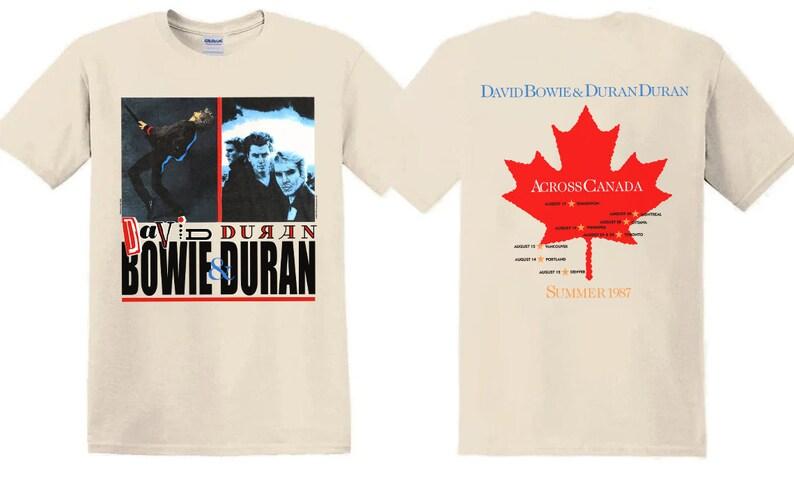 David Bowie & Duran Duran Summer Tour 1987 Short-Sleeve T-Shirt