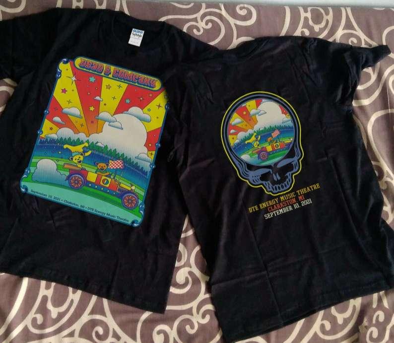 Dead And Company Clarkston Tour 2021 Rock Band T-Shirt