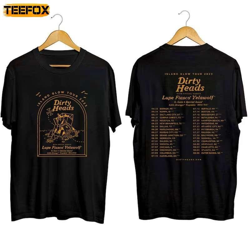 Dirty Heads Band Island Glow Tour 2023 Short-Sleeve T-Shirt