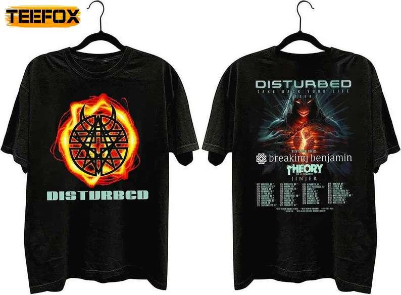 Disturbed Take Back Your Life Tour 2023 Short-Sleeve T-Shirt