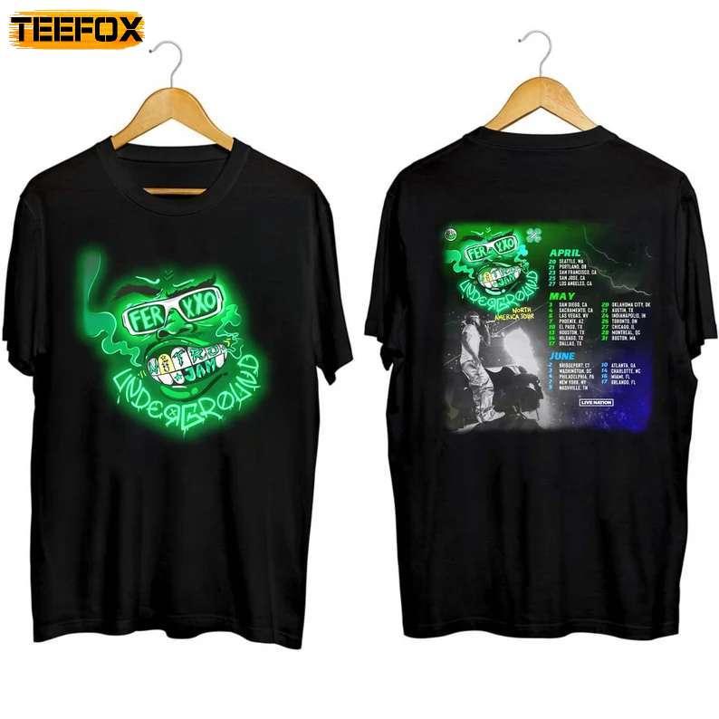 FELIZ CUMPLEANOS Ferxxo 2023 Tour Short-Sleeve T-Shirt