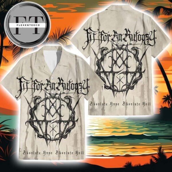 Fit For An Autopsy Absolute Hope Absolute Hell Album Cover 2025 Summer Hawaiian Shirt Fit For An Autopsy Absolute Hope Absolute Hell Album Cover 2025 Summer Hawaiian Shirt