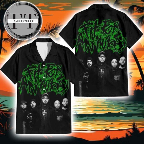 Fit For An Autopsy Hell On Earth Album Cover 2025 Summer Hawaiian Shirt