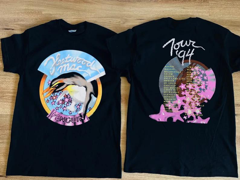 Fleetwood Mac Penguin Tour 1994 Short-Sleeve T-Shirt